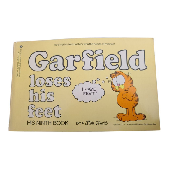 Garfield Other - Garfield 9th Edition Comic: 'Loses His Feet'